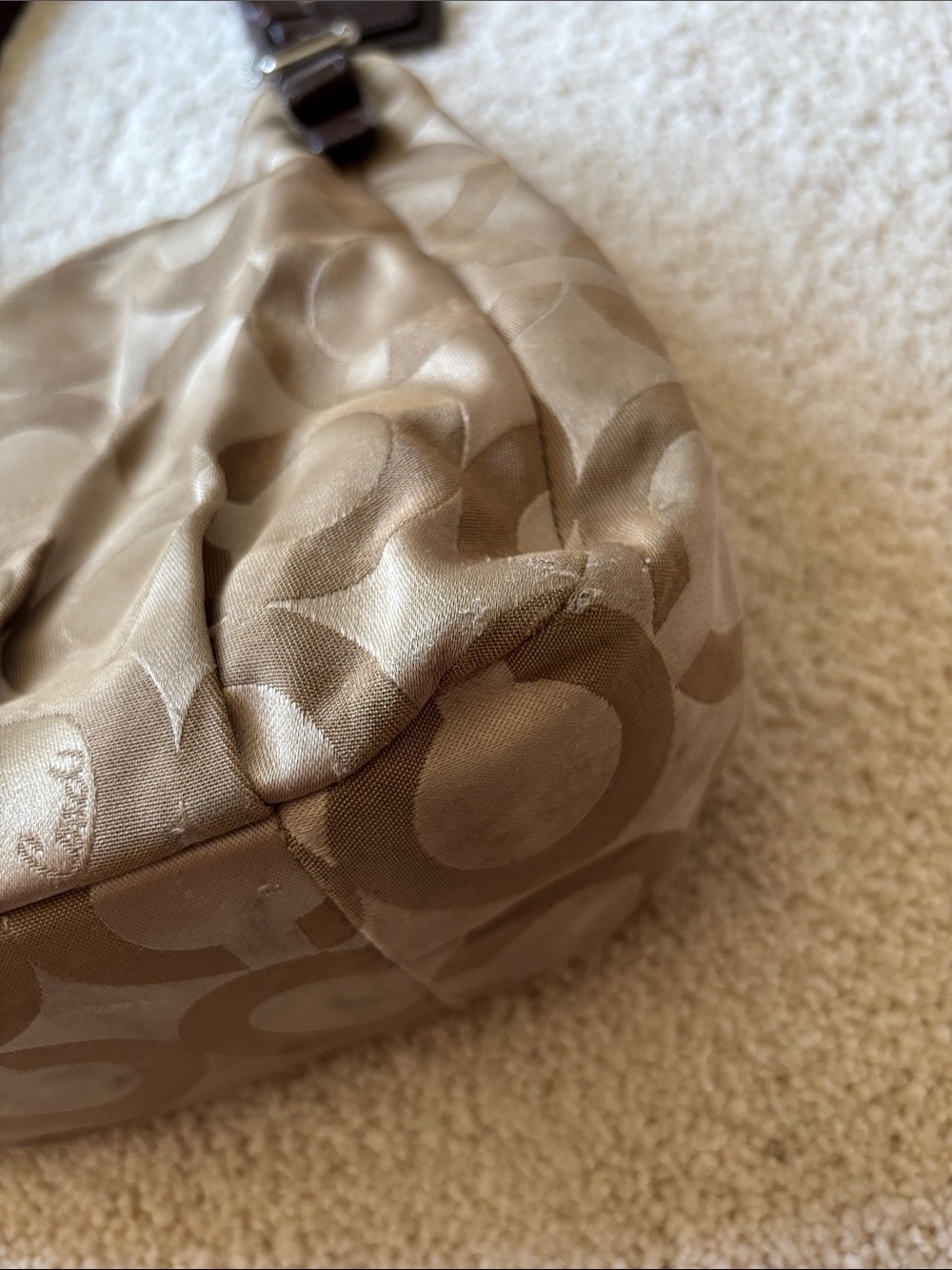 Coach Madison Maggie Shoulder Bag OP art sateen - Picture 10 of 14